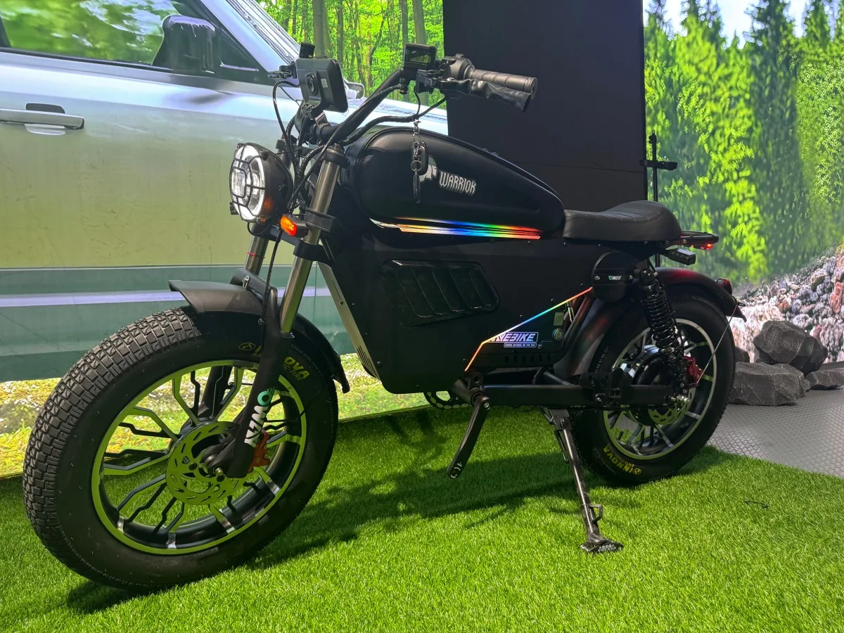 3000W Peak-Torque City E-Bike, Dual-Piston Hydraulic Disc Brakes, Alloy Frame, 150kg Load