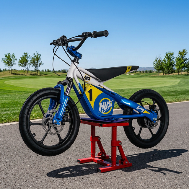Mini Vintage Kids' Electric Dirt Bike, 653W Brushless Motor