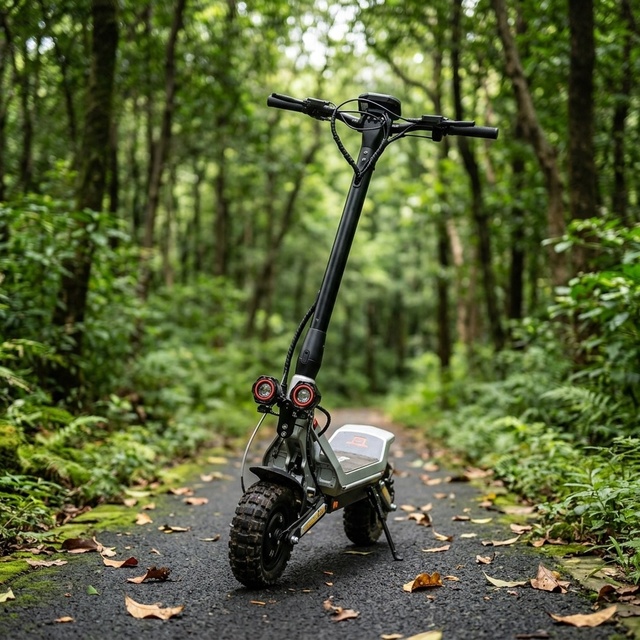 JIALING Foldable Electric Scooter, 2400W Motor, App Control