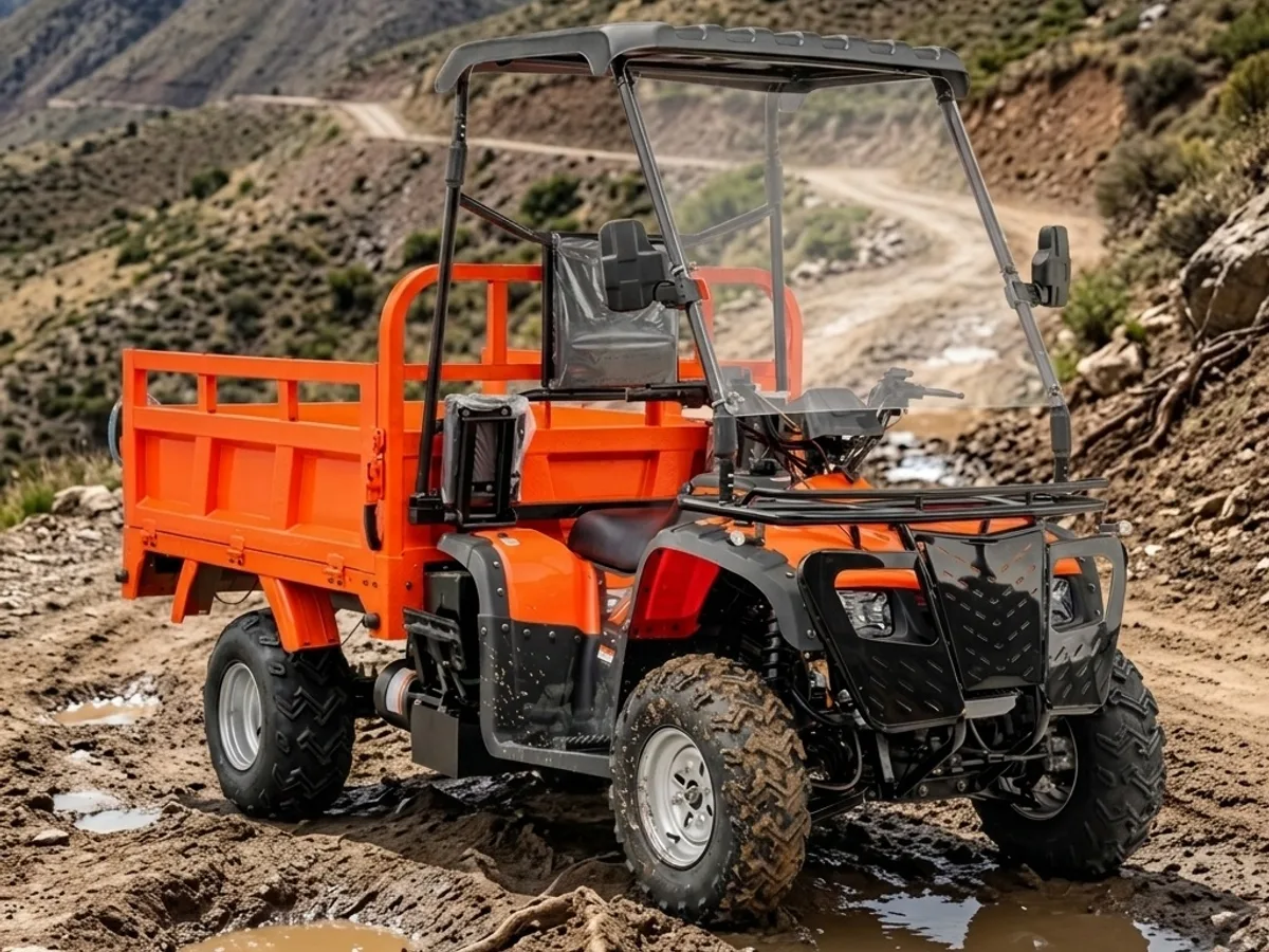 300cc Four-Stroke Water-Cooled 4WD Manual Utility UTV – 400kg Payload